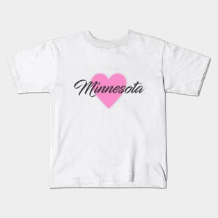 Minnesota Heart Kids T-Shirt